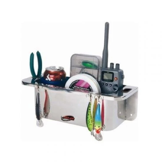 Tempress Fish-On Cockpit Organizador Acero Inoxidable 3 Tempress Fish-On Cockpit Organizador Acero Inoxidable
