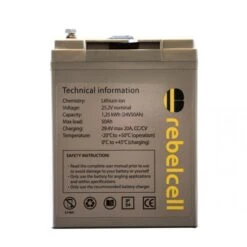 Rebelcell 24V50 Batería Separada -Fox Tienda de ventas 24V50 pakket 3 team outdoors 550x550 1