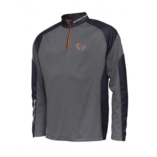 Camiseta Savage Gear Tournament Zip Sedona Grey 3 Camiseta Savage Gear Tournament Zip Sedona Grey
