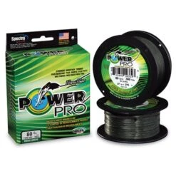 Shimano Power Pro Trenzado Line Moss Green 0.43mm 1370m