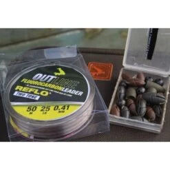Líder De Fluorocarbono Avid Carp Outline 0.35mm 18lb -Fox Tienda de ventas Avid20Carp20Out20Line20Leadcore1 550x550w