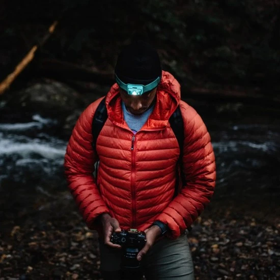 Linterna Frontal BioLite 325 Verde Azulado Azul Marino 7 Linterna Frontal BioLite 325 Verde Azulado Azul Marino - Imagen 5