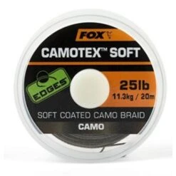 Fox Edges Camotex Soft Coated Camo Trenzado 35lb 20m