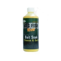 DYNAMITE BAITS Dinamita Big Fish River Remojo Líquido Queso Y Ajo 500ml