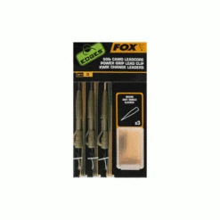 Fox Edges 50lb Camo Leadcore Power Grip Clip De Plomo Kwik Change Leaders