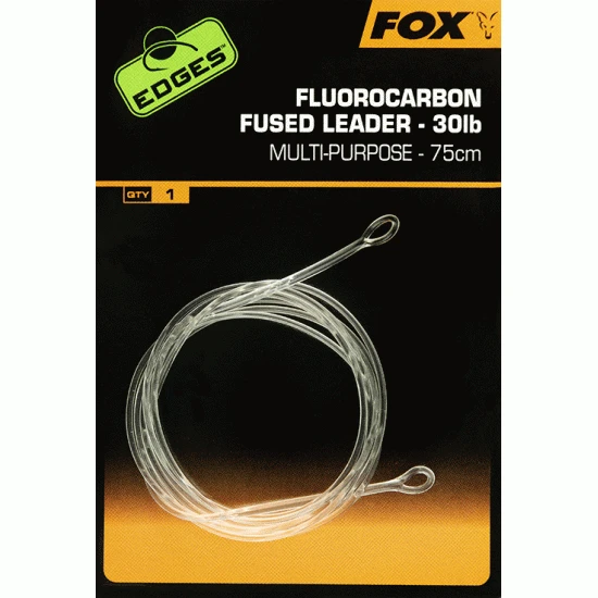 Fox Edges Fluorocarbono Fused Leader 75cm 3 Fox Edges Fluorocarbono Fused Leader 75cm