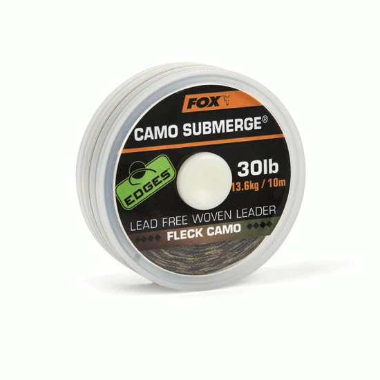 Fox Edges Submerge Camo Líder 30lb 10m 3 Fox Edges Submerge Camo Líder 30lb 10m