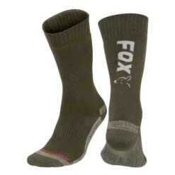 Calcetines Largos Fox Thermolite Verde Plata
