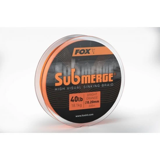 Trenza De Hundimiento Fox Submerge High Visual Naranja Brillante 40 Lb 300 M 3 Trenza De Hundimiento Fox Submerge High Visual Naranja Brillante 40 Lb 300 M