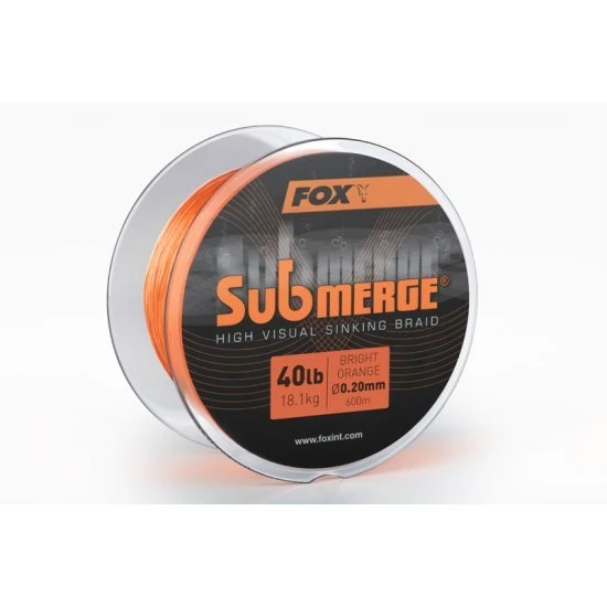Trenza De Hundimiento Fox Submerge High Visual Naranja Brillante 40 Lb 600 M 3 Trenza De Hundimiento Fox Submerge High Visual Naranja Brillante 40 Lb 600 M