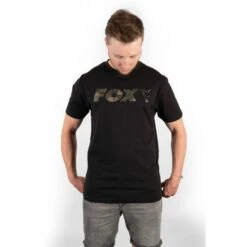Fox Camiseta Negra Con Estampado De Camuflaje En El Pecho -Fox Tienda de ventas Fox20Black20Camo20Chest20Print20T Shirt1 550x550h