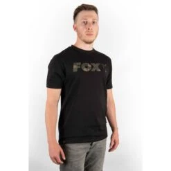 Fox Camiseta Negra Con Estampado De Camuflaje En El Pecho -Fox Tienda de ventas Fox20Black20Camo20Chest20Print20T Shirt3 550x550h