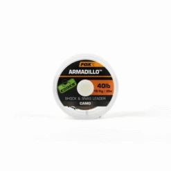 Fox Edges Armadillo Camo Shock And Snag Leader 50lb 20m
