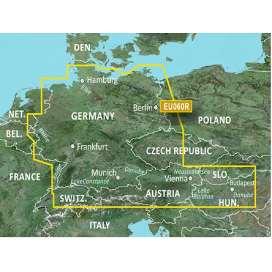 Garmin Bluechart G3 MicroSD/SD - Aguas Continentales De Alemania 3 Garmin Bluechart G3 MicroSD/SD - Aguas Continentales De Alemania