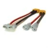Jarocells XT60 Hembra A Conector De Hoja De 6,3 Mm Hembra 14AWG