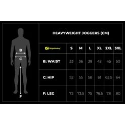 RidgeMonkey APEarel Joggers Pesados Negros 9 RidgeMonkey APEarel Joggers Pesados Negros -Fox Tienda de ventas Joggers20Size 550x550w 1