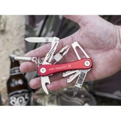Llavero KeySmart Rugged Red Clam 7 Llavero KeySmart Rugged Red Clam -Fox Tienda de ventas KS20607 RED 2 550x550w