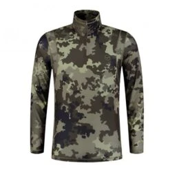 Korda Kool Quick Dry LS Cremallera Cuello Camo