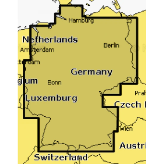 Tarjeta Navionics Small+ MSD - Interior De Alemania 3 Tarjeta Navionics Small+ MSD - Interior De Alemania