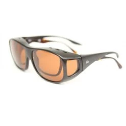 Fortis Eyewear Gafas De Sol OverWraps 24 7 Marrón -Fox Tienda de ventas Product Overwraps OW001 247 Brown LRG Back 4 team outdoors 550x550w