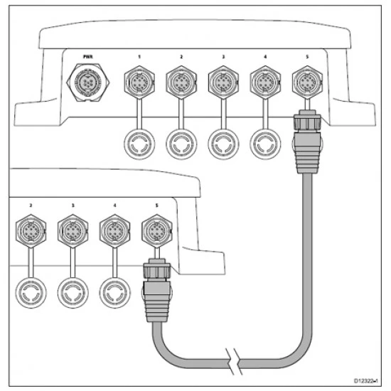 Conmutador De Red RayNet Axiom HS5 De Raymarine 5 Conmutador De Red RayNet Axiom HS5 De Raymarine - Imagen 3