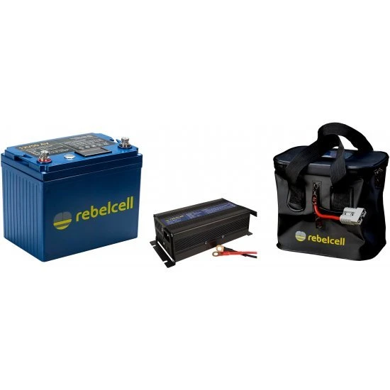 Rebelcell 12V50 Oferta De Paquete Y Bolsa De Transporte 3 Rebelcell 12V50 Oferta De Paquete Y Bolsa De Transporte
