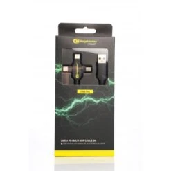 RidgeMonkey USB-A A Cable De Salida Múltiple De 2 M -Fox Tienda de ventas RidgeMonkey20USB20Cable3 550x550h