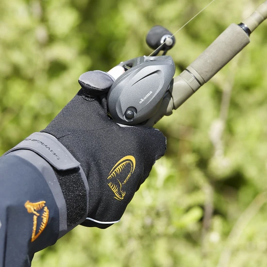 Guante De Invierno Savage Gear Softshell Negro 6 Guante De Invierno Savage Gear Softshell Negro - Imagen 4