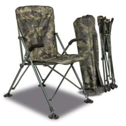 Sillón Alto Plegable Solar UnderCover Camo