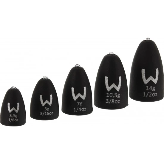 Pesos De Bala De Tungsteno Add-It De Westin 14 G Negro Mate 2 Piezas 4 Pesos De Bala De Tungsteno Add-It De Westin 14 G Negro Mate 2 Piezas - Imagen 2