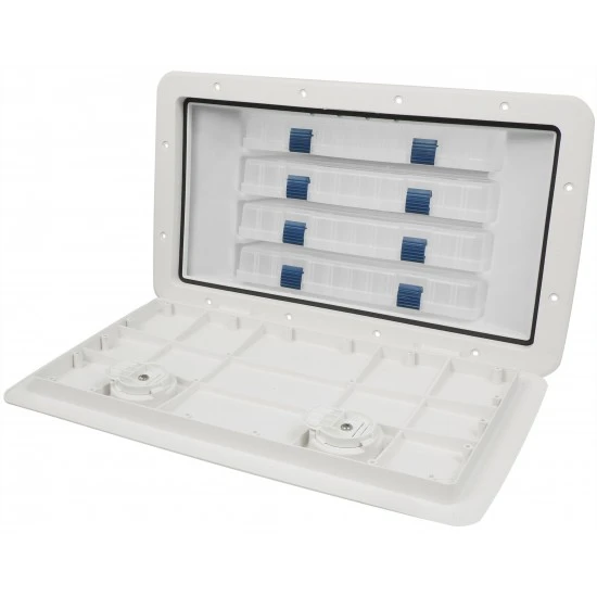 Tempress 13x23 AH Cam Tackle Hatch Gris Oscuro 4 Tempress 13x23 AH Cam Tackle Hatch Gris Oscuro - Imagen 2