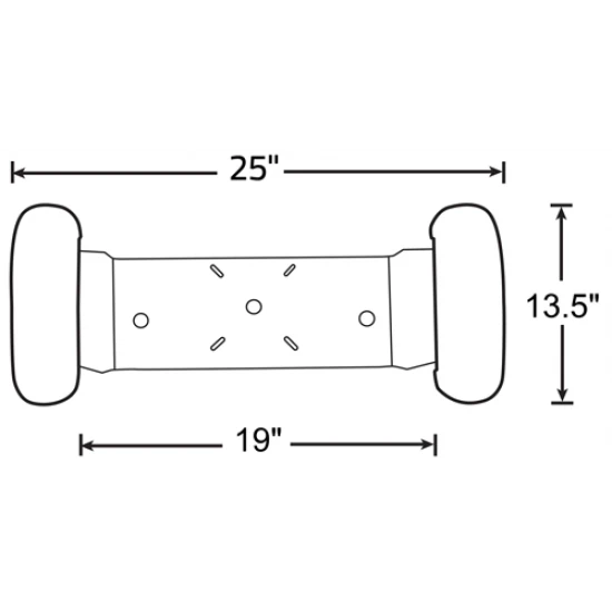 Tempress DLX Soporte De Reposabrazos Negro Con Recubrimiento De Polvo Con Almohadillas De Carbón 8 Tempress DLX Soporte De Reposabrazos Negro Con Recubrimiento De Polvo Con Almohadillas De Carbón - Imagen 6