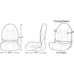 Asiento Náutico Ortopédico Tempress Probax Rojo Gris Carbón -Fox Tienda de ventas Tempress20Probax20Orthopedic20Boat20Seat20Red2 550x550w