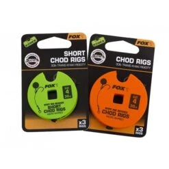 Fox Edges Chod Rigs Corto 25lb Tamaño 8 Barbeless 25 Fox Edges Chod Rigs Corto 25lb Tamaño 8 Barbeless -Fox Tienda de ventas chod rigs packshots green orange 550x550w