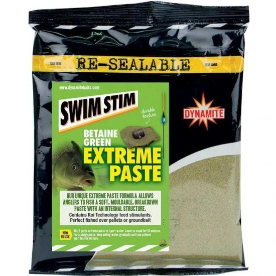 DYNAMITE BAITS Dynamite Swim Stim Extreme Paste Betaína Verde 350g 3 DYNAMITE BAITS Dynamite Swim Stim Extreme Paste Betaína Verde 350g
