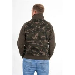 Sudadera Con Capucha Y Cuello Alto Fox Khaki Camo -Fox Tienda de ventas khaki camo high neck back 550x550h