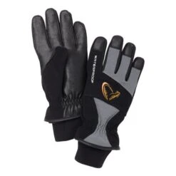 Guante Savage Gear Thermo Pro Gris Negro